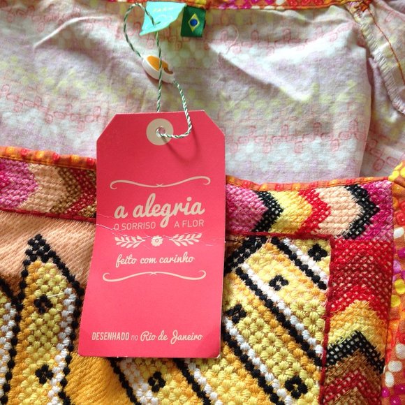 FARM Rio + Yawanawa Embroidered Banana Da Terra Maxi Dress - Picture 14 of 15